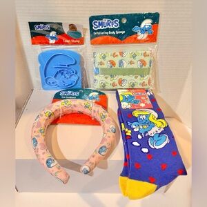 Smurf Bath & Body Bundle 4 pieces Brand New
